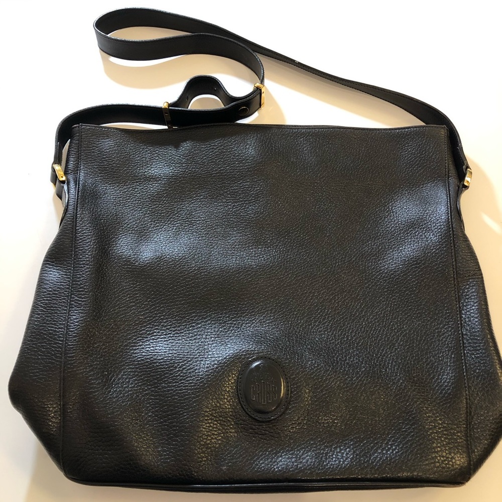 MARK CROSS NY Pebbled leather elite shoulder bag